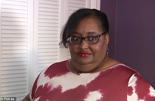 James said the rock tore a hole through the roof, landed in her daughter's bedroom, ricocheted off the floor and back into the ceiling before landing on her bed