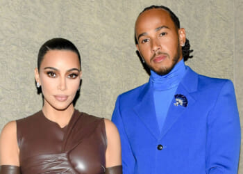 Lewis Hamilton and Kim Kardashian spotted together in Tokyo with influencer linking arms with F1 star in tender moment