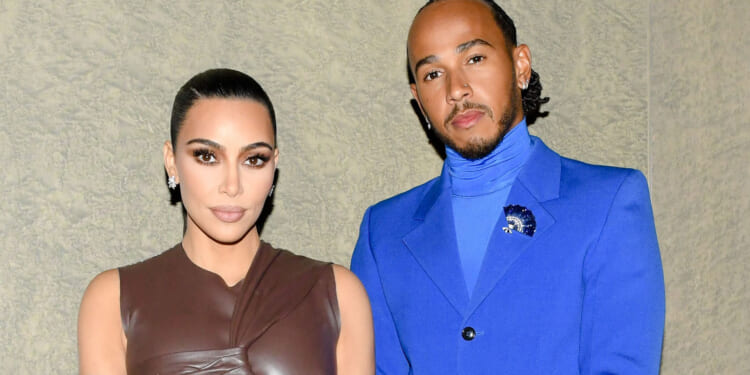 Lewis Hamilton and Kim Kardashian spotted together in Tokyo with influencer linking arms with F1 star in tender moment
