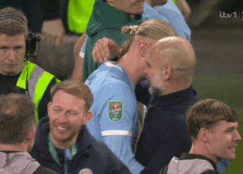 Pep Guardiola spotted with heavily-scratched head AGAIN after masterminding record fifth Carabao Cup win against Arsenal