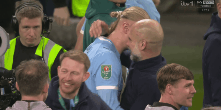 Pep Guardiola spotted with heavily-scratched head AGAIN after masterminding record fifth Carabao Cup win against Arsenal