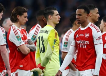 Fans convinced Arsenal could bottle Premier League title AGAIN after Carabao Cup final heartbreak