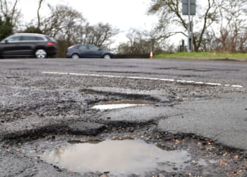 Council fixes just ONE of its 60 miles of pothole-ridden back streets in 2025 as worst authorities for repairs are named