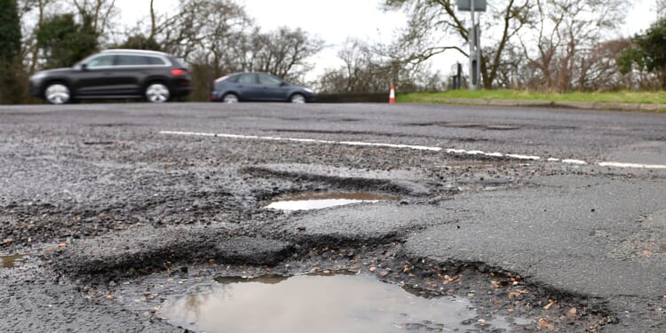 Council fixes just ONE of its 60 miles of pothole-ridden back streets in 2025 as worst authorities for repairs are named