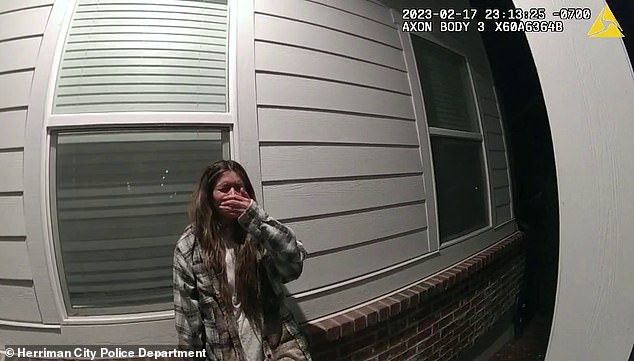 In police bodycam footage, the Secret Lives of Mormon Wives star admitted she was so intoxicated she had peed herself