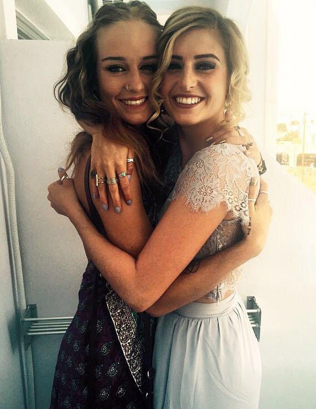 Ms Storr's condition has deteriorated rapidly over the last year, forcing her to leave work, constantly use an oxygen supply and, in recent months, enter intensive care (pictured on the left with her sister Emily)