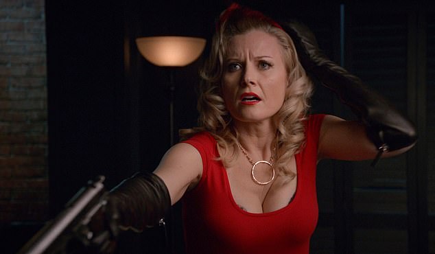 Fleming's other notable roles include iZombie, Smallville, The L Word, Married Life and Supergirl; Seen in a still from iZombie