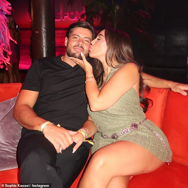 Now worried Sophie, who was only allowed to see Jordan for the first time in hospital on Friday, has said seeing her partner in hospital is the 'hardest thing she's ever known'