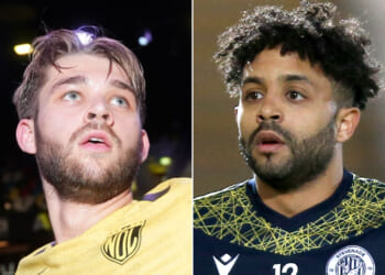 Two Baller League stars SACKED by non-league club after being sent off for fighting each other against student team