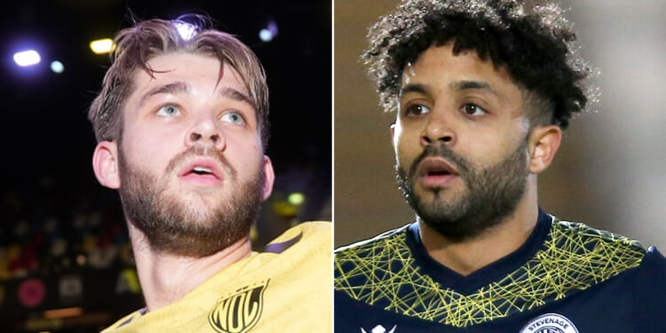 Two Baller League stars SACKED by non-league club after being sent off for fighting each other against student team