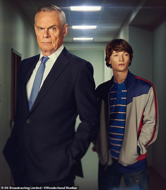 Channel 5's new drama based on the story, called Power: The Downfall Of Huw Edwards, starring Martin Clunes and Osian Morgan