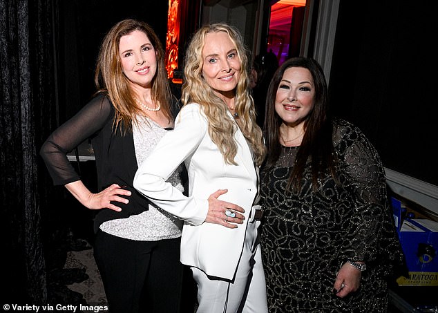 They posed side by side at the Aspen Snow Ball Gala benefiting Children's Oncology Support Fund (COSF) held at The St. Regis Aspen Resort on March 21