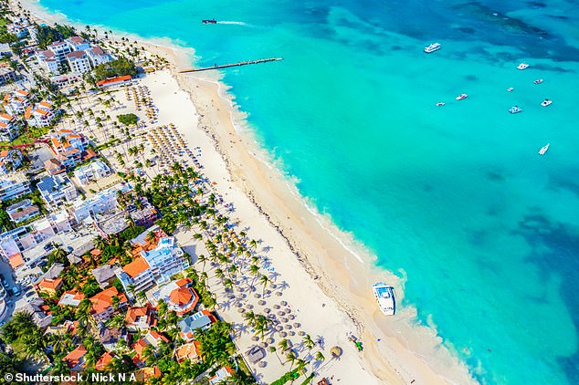The Dominican Republic has also seen a big boost in interest from Brits since the war began