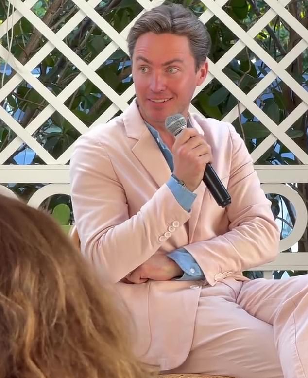 Another of the pictures showing Edo on his business trip to Florida. If the marriage is hard-going now, then it is only going to get trickier if they are apart for long periods, writes Nadine