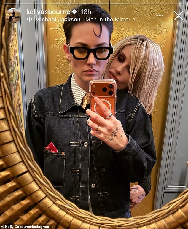 Kelly was seen attending the London afterparty for Lily Allen¿s West End show West End Girl on Saturday night at the Broadwick Soho Hotel, where she posed alongside close friend Kinicki