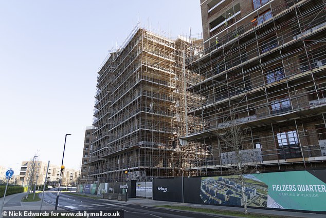 Building work has been ongoing ahead of the new planning permission for revised proposals