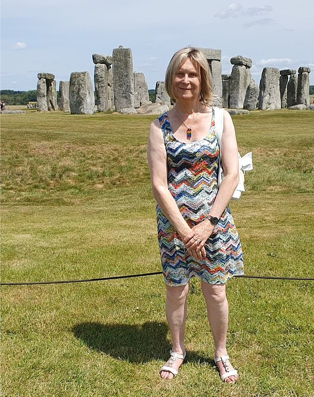 Steph Richards (pictured) has no medical training, and even were her advocacy coming from a good place, it is as inappropriate for a biological man to talk about this unique condition