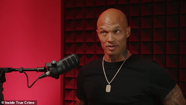 Meeks - who scored nicknames like 'prison bae' and 'the blue-eyed bandit' - would plead with the strangers not to come back so he could see his children: 'They're like, "Well, we drove all the way from Tennessee!"'