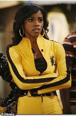 Pictured in a still from the show