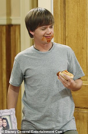 Pictured in a still from the show