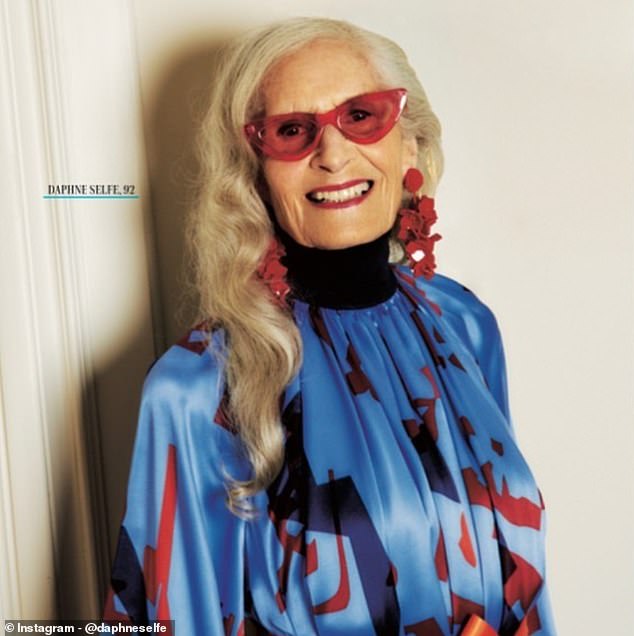 The silver-haired icon became a symbol of what the media dubbed the 'greynaissance' - a movement celebrating older women in fashion