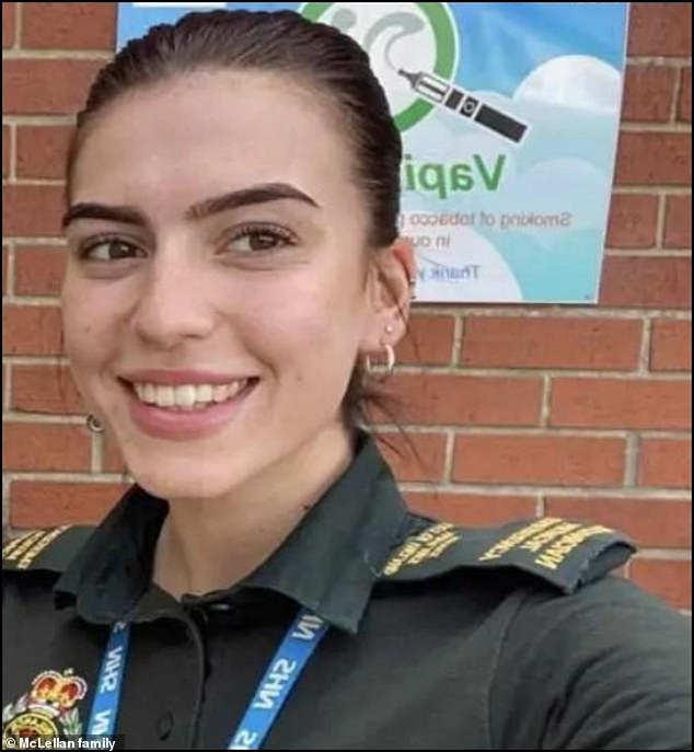 The paramedic had 18 sessions with a psychotherapist through her work with East of England Ambulance Service. He was so concerned about her that he offered more for free