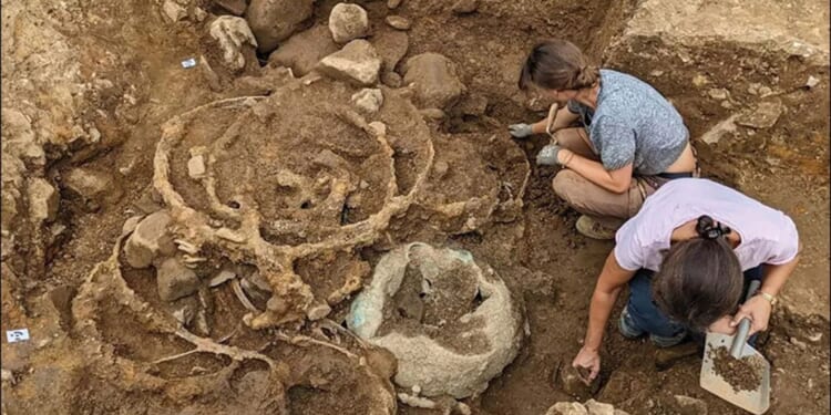 Largest ever Iron Age metal hoard found in Britain reveals secret of how the elite travelled 2,000 years ago