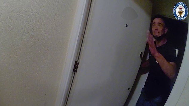 Police arrived at Durnion's flat 12 minutes after receiving a 999 call.  The panting killer told officers: I've had a really rough day… please leave me alone'