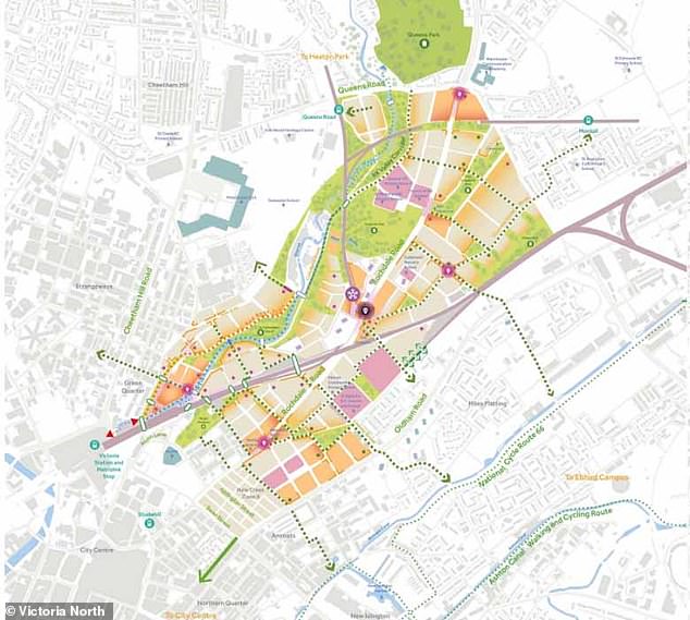 The £4billion regeneration project in Greater Manchester proposes the building of 15,000 homes over the next two decades