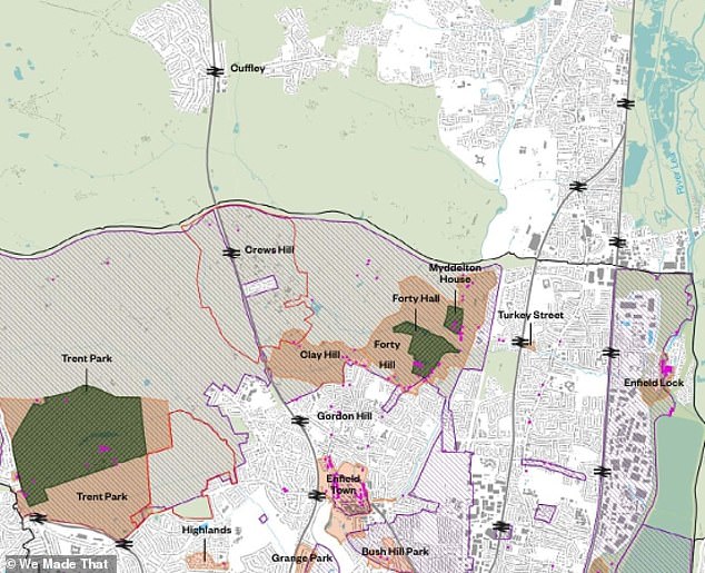 Enfield Council leader Ergin Erbil said last November the project would include 6,000 council homes and they would primarily be 'family-sized affordable homes'