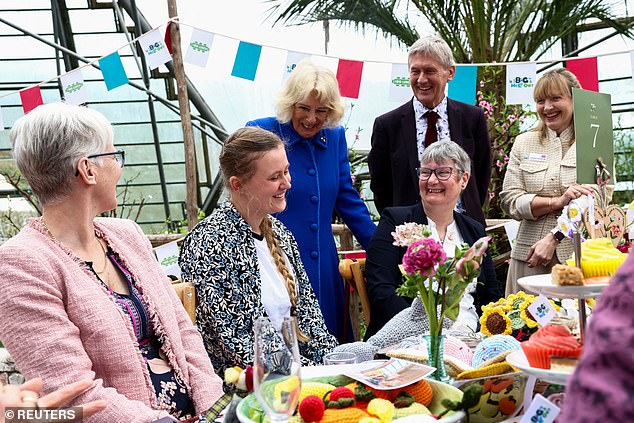 The royals also joined a celebratory lunch where they met with local volunteers who are involved in the upcoming Big Lunch and Big Help Out weekend running from June 5 to June 8