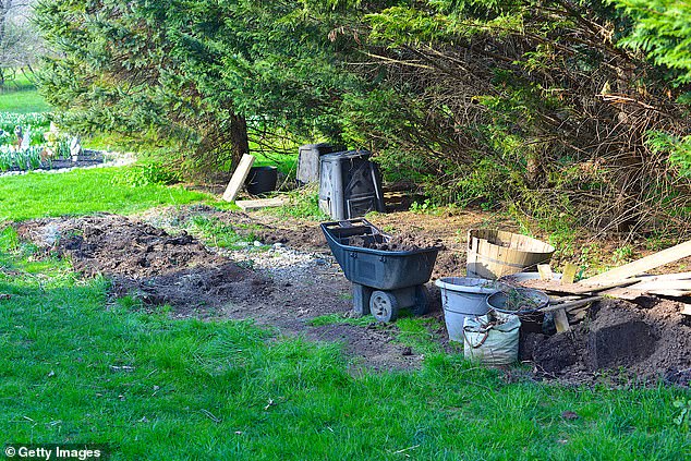 Life spills into the garden. But when all of that is permanently on show, it shifts the mood entirely