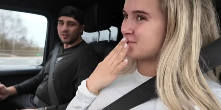 Watch the moment pregnant Molly-Mae Hague is left speechless as Tommy calls her a ‘piece of a***’ in front of baby Bambi