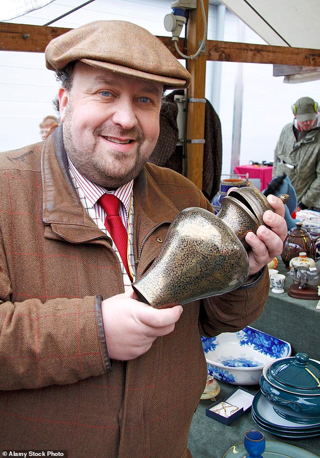 The TV star, 53, tied the knot with Ed Otter in September in an intimate ceremony attended by just 50 guests (James pictured on the show)