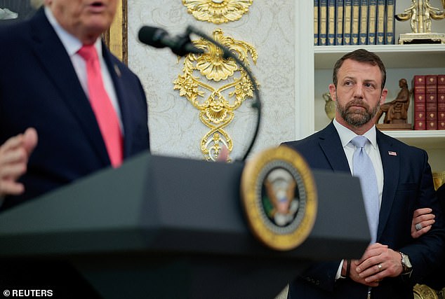 Mullin appeared to be surprised that the President did not know his heritage