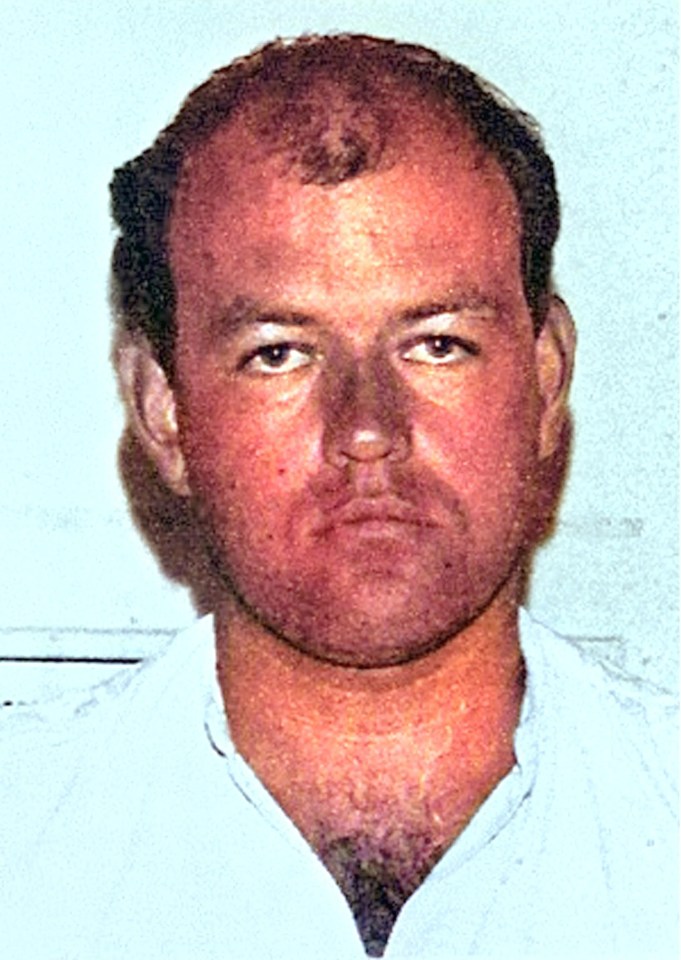 Mugshot of Colin Pitchfork, a convicted murderer.
