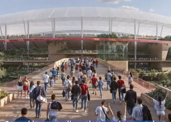 First look inside 63,000-seat Olympic stadium with staggering new arena expected to cost nearly £2BILLION