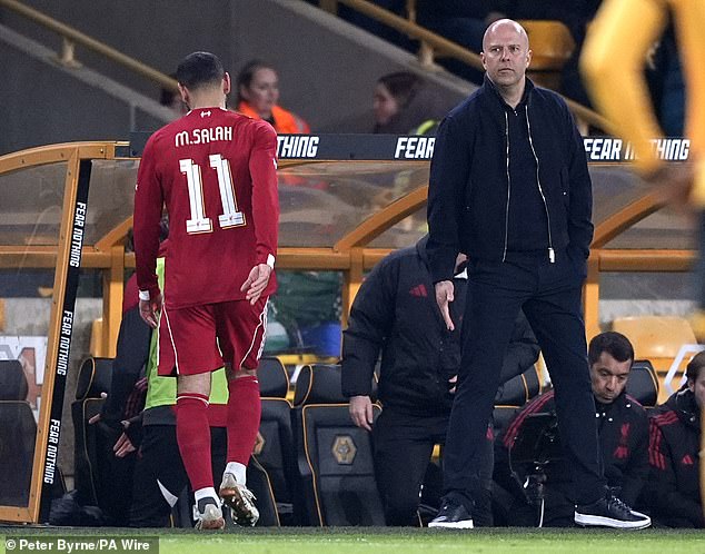 Salah's exit is no surprise after a public fallout with Reds manager Arne Slot in December