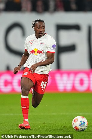 RB Leipzig's Yan Diamonde is one player who is on Liverpool's transfer rade