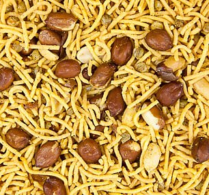 Bombay mix is sold by many health food brands but isn't considered a healthy food by nutritionists