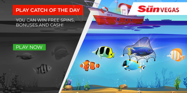 Eligible players on Sun Vegas can reel in wins daily on these games