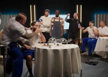 Eddie Hall forces bull’s penis into influencer’s mouth in most shocking Inside scenes yet