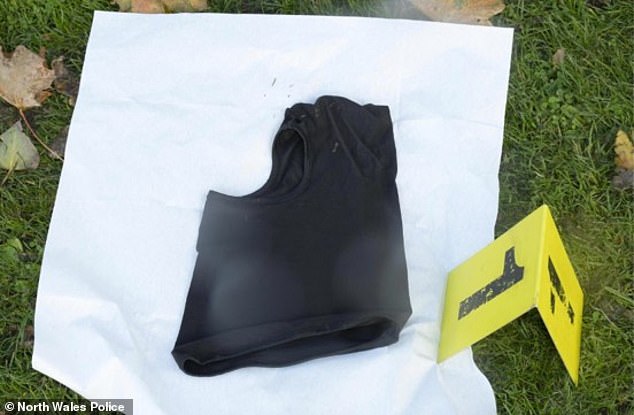 Police officers found a black balaclava at the scene of the murder. He had bought one online