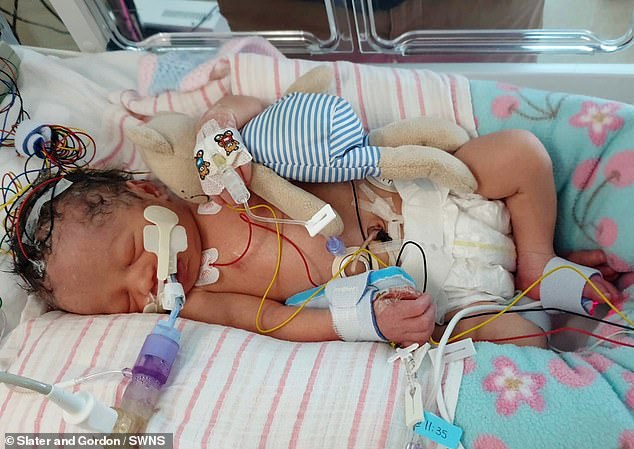 Sadly, despite doctors best efforts, Olivia died just five days after she was born via emergency C-section