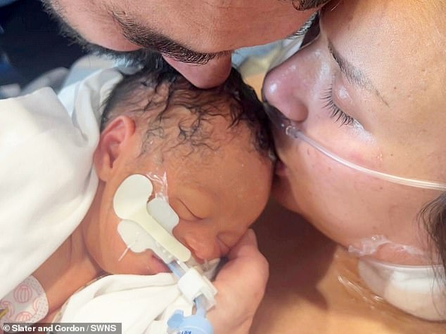 Ms Newark said she was 'angry' about what happened and said they are still suffering in the wake of their daughter's loss