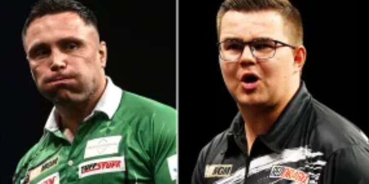 Savage Gerwyn Price hopes Gian van Veen 'can't throw darts' after world No3 was hospitalised with kidney stones
