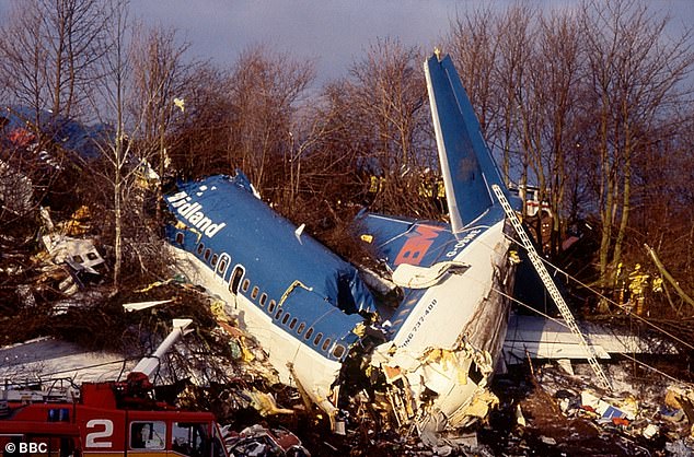 The plane developed a problem with one of the engines while en route from London to Belfast