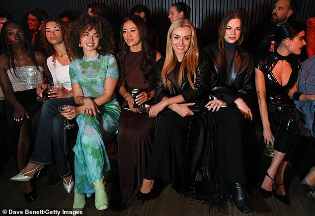 Celebrities attend Macdonald's show during London Fashion week last month