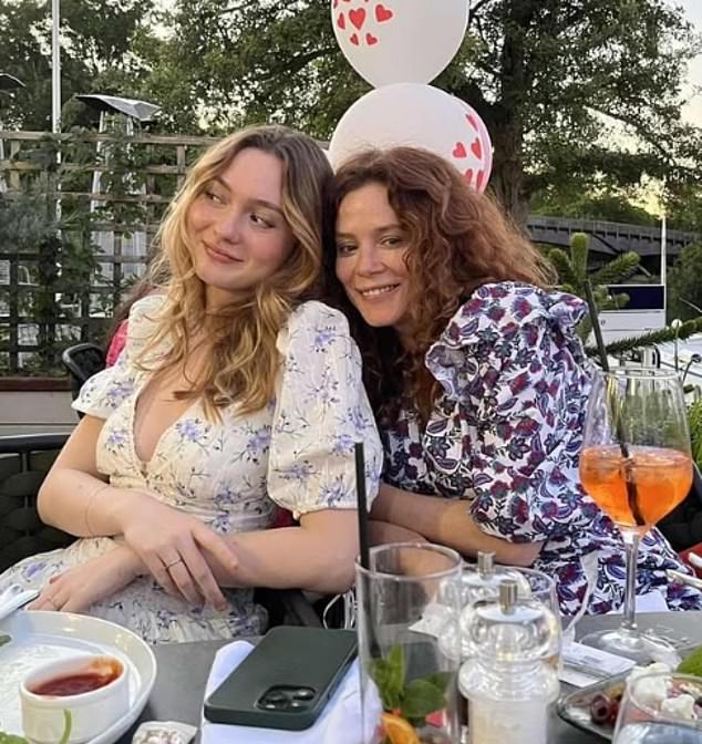 ‘I’m about to do a big wardrobe clean, but my daughter is turning 21 and she’s starting to like my vintage items and adding them to her wardrobe,’ Anna says of her daughter