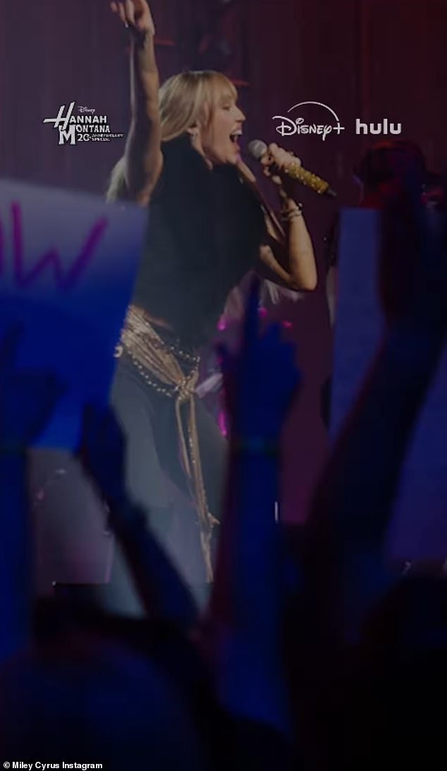 After turbulent family relationships, wild partying and a messy divorce it seems Miley has done a full circle moment as she returned to her life as Hannah for the Disney+ special